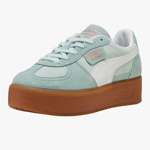 Puma Palermo Women's Sneakers - Peaceful Blue/Gum NWT Size 8